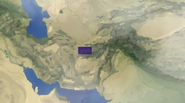 Afganistan ülke haritası animasyon geçmişi