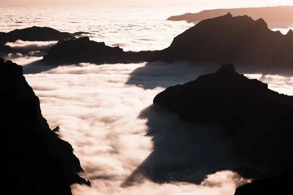 Пико Ариейро Третья Высоте Вершина Острова Мадейра Одно Самых Популярных — стоковое фото