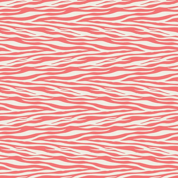 Animal Skin Wavy Optical Illusion Repeat Print Seamless Pattern Vector — Stock Vector
