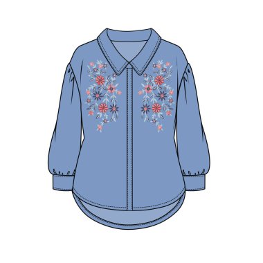 BÜYÜK KIZ KIZ KIZLAR VE EDİLMEK VECTOR FİLMİNDE ÇOCUKLAR İÇİN DENİM YÜKSETİ