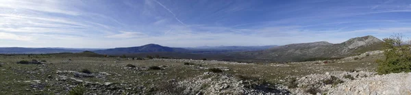 Paisaje Montañoso Mediterráneo Croacia Europa — Foto de Stock