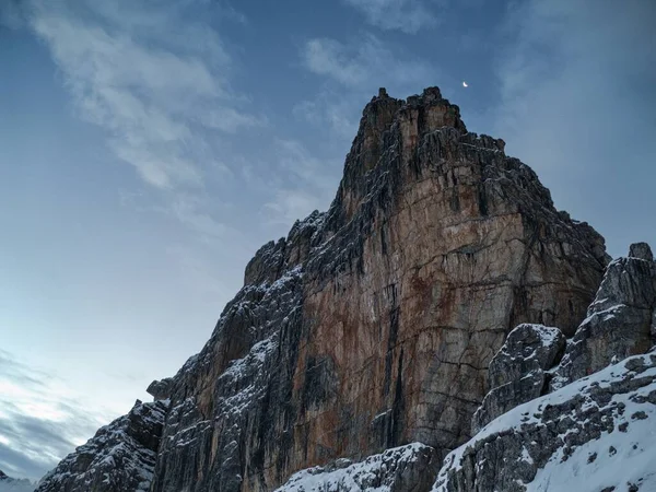 Caminhadas Dolomiti Brenta Início Temporada Inverno — Fotografia de Stock