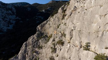 beautiful amazing sardinia mountains and rocks for climbing