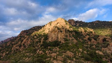 beautiful amazing sardinia mountains and rocks for climbing