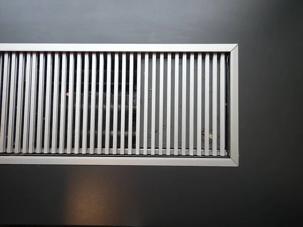 Detalle Rejilla Ventilación Interior Para Suministro Aire — Foto de Stock