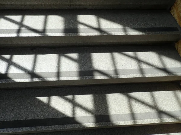 Detail Světla Stínu Vnitřním Schodišti — Stock fotografie