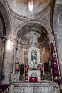 Ermenistan 'daki güzel bir boğazdaki ünlü Noravank Manastırı.
