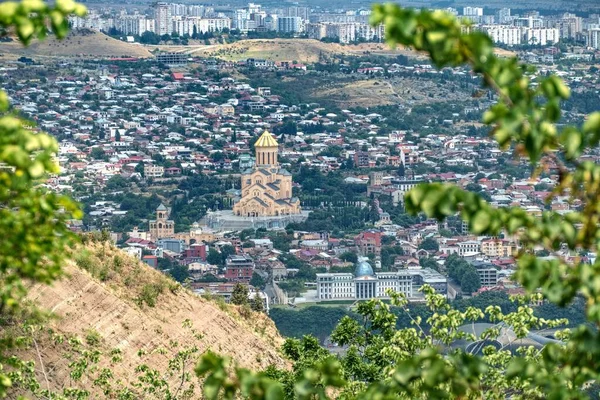 Destino Viaje Tiflis Capital Georgia — Foto de Stock