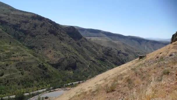 Khosrov Reserva Natural Forestal Armenia — Stock Video