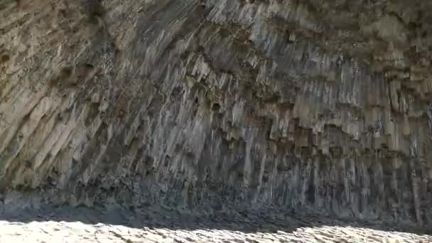 Pedra Sinfonia Canyon Rocha Basalto Armenia — Vídeo de Stock
