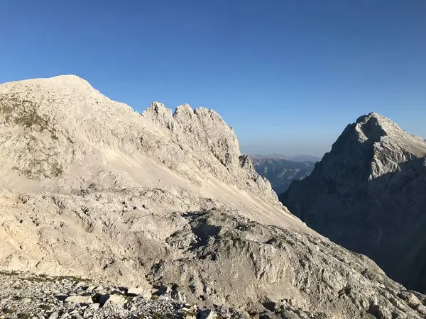 Verbazingwekkende Kalksteen Prachtige Berglandschap Totes Gebergte Oostenrijk — Stockfoto