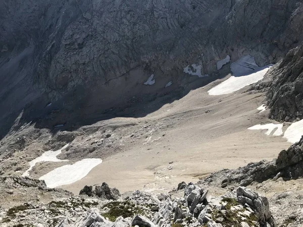 Verbazingwekkende Kalksteen Prachtige Berglandschap Totes Gebergte Oostenrijk — Stockfoto