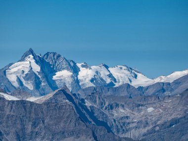 Hohe tauern austria 'da zirve panoraması