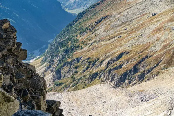 Hochalmspitze dağları Hohe tauern austria 'da sonbahar sezonunda 