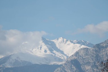 Uzakta karlı dağlar hindi içinde