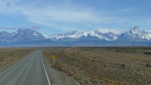 Geweldige Natuur Patagonië Nationaal Park — Stockvideo