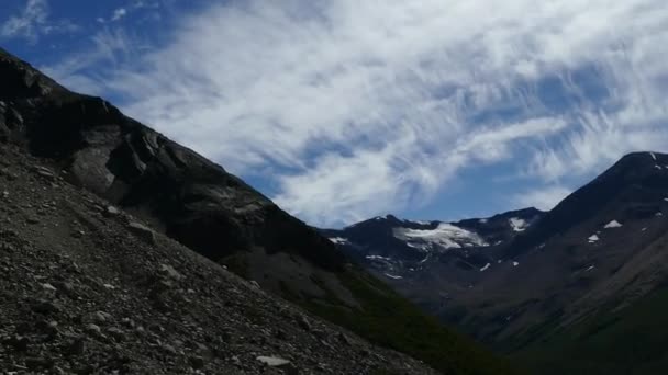 Nationaal Park Patagonië Zuid Amerika — Stockvideo