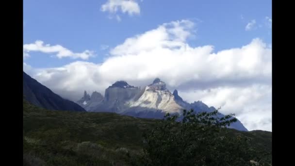 Удивительный Национальный Парк Патагонии Южная Америка — стоковое видео