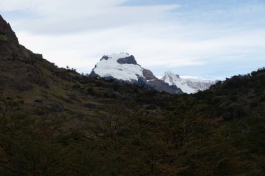 Güney Amerika 'daki Arjantin patagonisi' ndeki Los Glaciares Ulusal Parkı