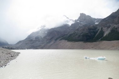 Güney Amerika 'daki Arjantin patagonisi' ndeki Los Glaciares Ulusal Parkı