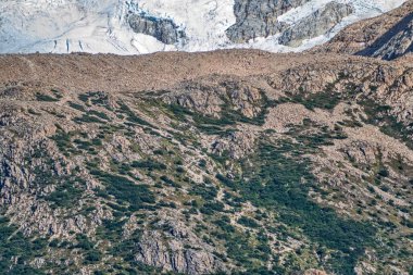 Güney Amerika 'daki Arjantin patagonisi' ndeki Los Glaciares Ulusal Parkı