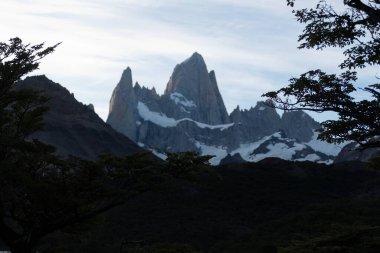 Güney Amerika 'daki Arjantin patagonisi' ndeki Los Glaciares Ulusal Parkı