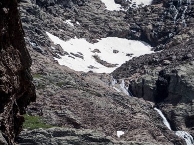 Muhteşem bir yürüyüş. Korsika adası Fransa 'sında yürüyüş.