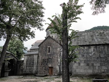 beautiful mysterious sanahin monastery in alaverdi armenia clipart