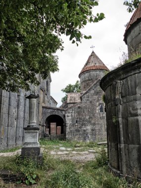 beautiful mysterious sanahin monastery in alaverdi armenia clipart