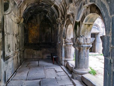 Alaverdi Ermenistan 'daki güzel gizemli sanahin manastırı.