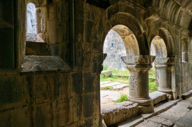 Alaverdi Ermenistan 'daki güzel gizemli sanahin manastırı.