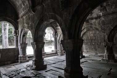 Alaverdi Ermenistan 'daki güzel gizemli sanahin manastırı.