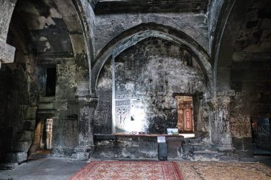 Ermenistan 'daki Ermeni kilise manastırı taş bina