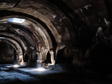 Ermenistan 'daki Ermeni kilise manastırı taş bina