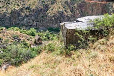 khosrov natural reservation park in armenia nerby yerevan clipart