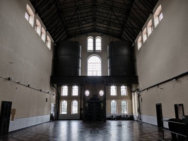 Prag 'daki eşsiz su arıtma tesisi bubenec czechia