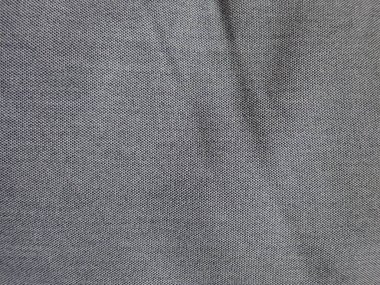 Ev için gri bir kumaşın dokusunun ayrıntıları