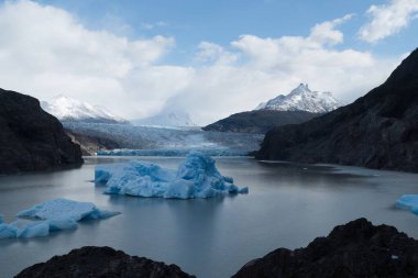 Yazın Torres del Paine 'de muhteşem patagonya doğası