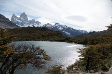 Yazın Güney Amerika 'da muhteşem patagonya doğası