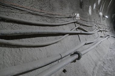 Prag 'ın yeni metro hattı D' nin inşaatı devam ediyor.