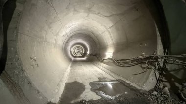 Prag 'ın yeni metro hattı D' nin inşaatı devam ediyor.