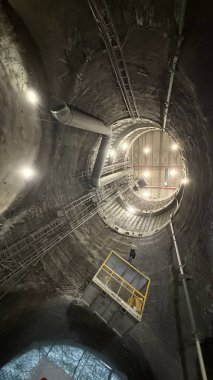 Prag 'ın yeni metro hattı D' nin inşaatı devam ediyor.