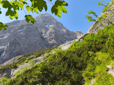 Gebirge Austria Alplerinde yaz yürüyüşü macerası