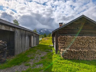 Froa gruva eski bakır madeni İsveçli turistlerin ilgi odağı