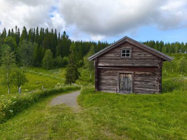 Froa gruva eski bakır madeni İsveçli turistlerin ilgi odağı