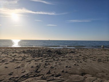 Rostock Almanya 'daki Hohe Dune Plajı