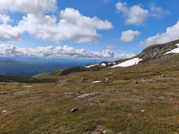 İnanılmaz güzel, İskandinav doğa manzarası.