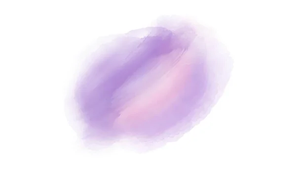 Purple Watercolor Brush Stroke — Stock Vector