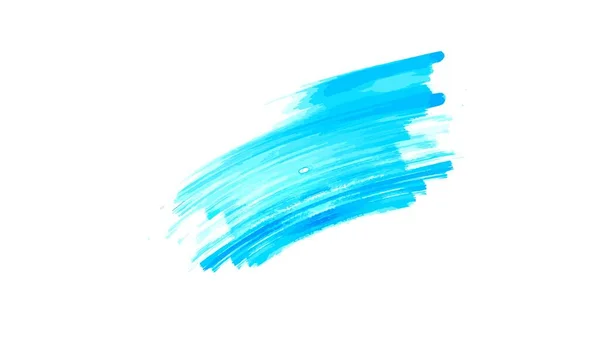 Blue Watercolour Brush Vector — Wektor stockowy