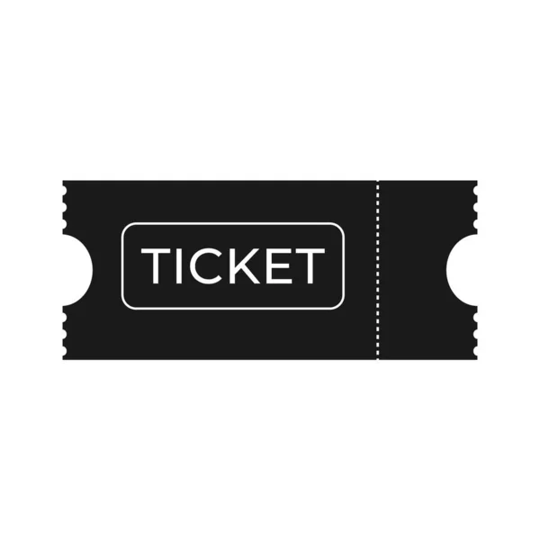 Ticket Line Art Vector —  Vetores de Stock